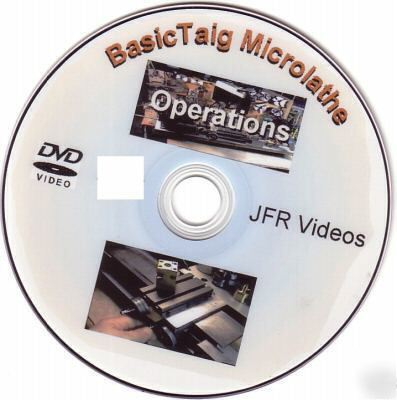 Basic taig peatol microlathe operations -lathe dvd