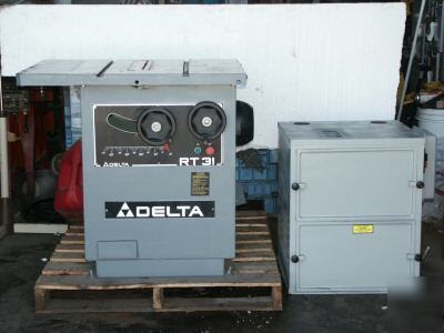 Delta table saw rt 31 w/ unifence and dust collector 