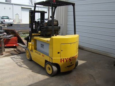 Hyster E80XL fork lift truck forklift 8000 lb clark 36V