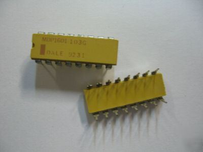 23PCS p/n MDP1601103G ; thick film molded dip , dale