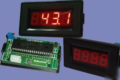 3-1/2 dc digital amp meter/0-20U,50U, ...,5A selectable