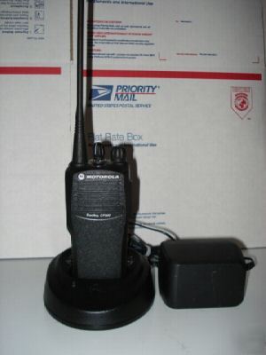 Motorola CP200 portable radio uhf 16 channel 4 watt 