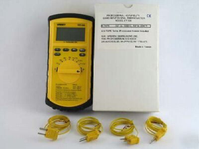 New ideal/sperry dt-506 quad input digital thermometer - 
