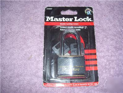 New master lock double locking levers padlock