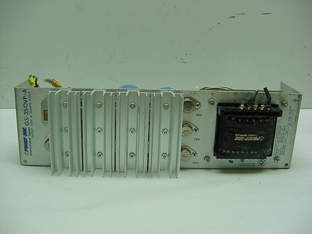 Power one G5-35/ovp-a power supply 5VDC 35 amp w/ovp