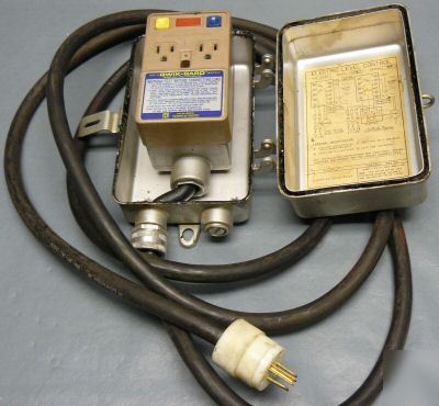 Square d gfci, qwik-gard GFRP115 box mounted