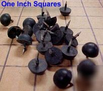 Rubber bumper feet for cases, small trunks, boxes, etc