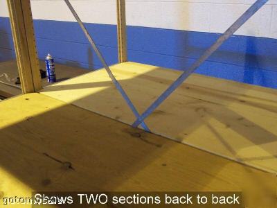 Shelving - excaliber - 8' X48