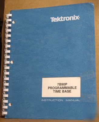 Tek tektronix 7B90P original service/operating manual