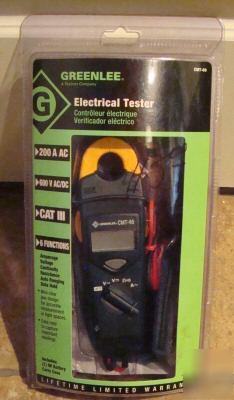  greenlee cmt-60 ammeter, multimeter, amp meter 