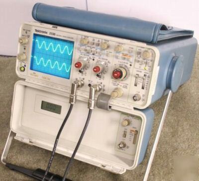 Tektronix 2336YA 100MHZ oscilloscope w/ dmm near mint