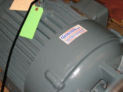 Delco 50 hp heavy duty c-face dbl shaft electric motor