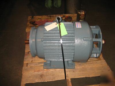 Delco 50 hp heavy duty c-face dbl shaft electric motor
