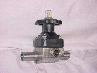 Diaphragm sampler valve 3/4