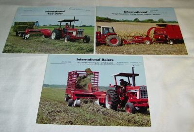 International balersforage harvesters boxes wagon 