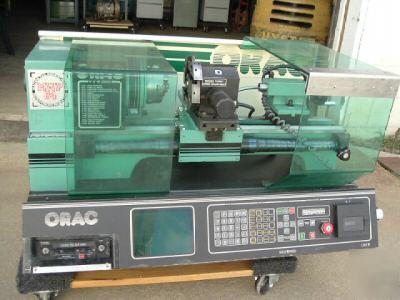 Denford orac cnc bench metal lathe, toolchanger
