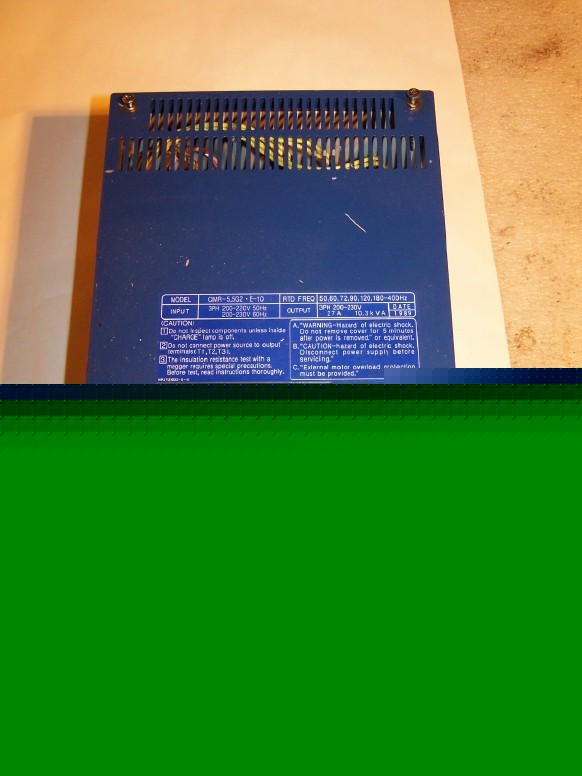 Milltronics centurian v spindle motor drive control