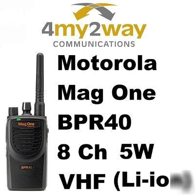 Motorola mag one BPR40 8CH 5W vfh (li-ion) radio