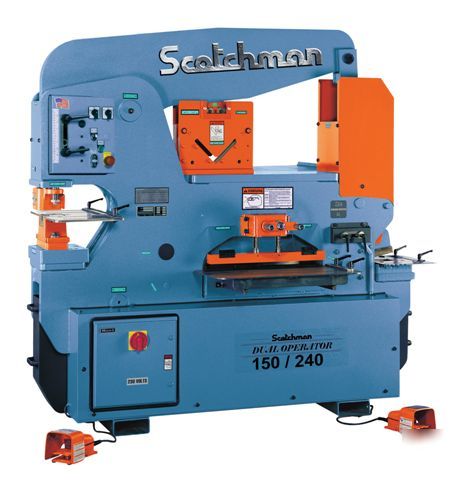New 150TN ironworker, scotchman do 150/240-24