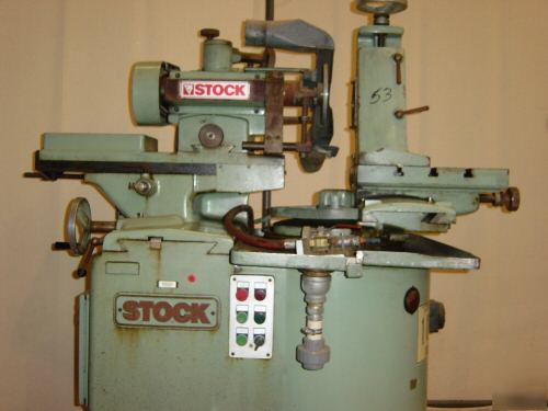 Stock universal monoset style tool and cutter grinder
