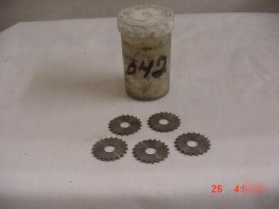 New lot of 5 undercutter lathe blades sz .042 / metal