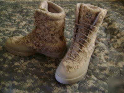 5.11 hrt tactical boots 11.5 digital desert