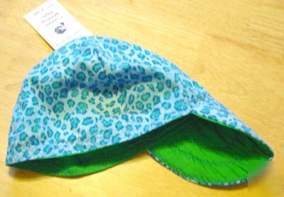 New funky lazy leopard blues welding hat 7 1/4 fitter