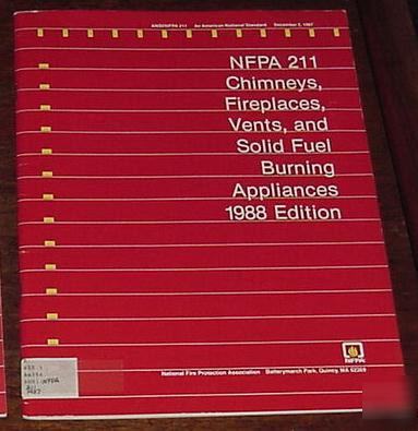 Nfpa chimneys fireplaces vents solid fuel burning app..