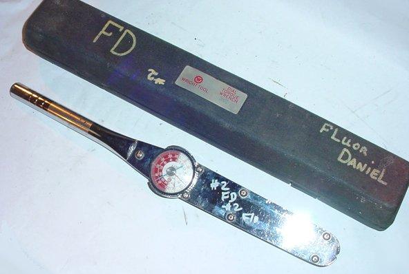 Wright dial torque wrench 0-175 ft lb #4470 1/2