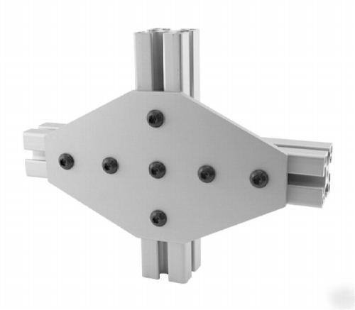 8020 t slot aluminum joining plate 25 s 25-4135 n