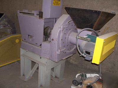 Bauer bros disc mill grinder refiner 75HP size 24