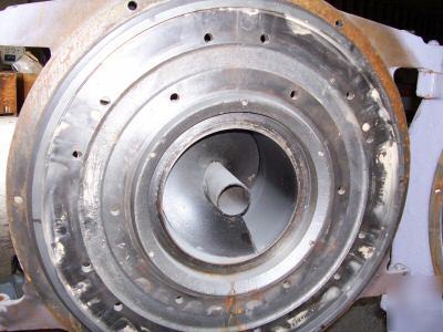 Bauer bros disc mill grinder refiner 75HP size 24