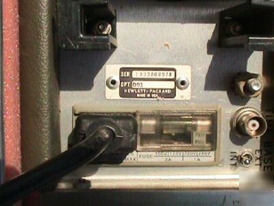 Hp 8640B signal generator 0.5 to 512 mhz with option 1