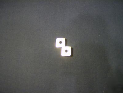 New diamond tipped valenite pcbn inserts 2 pack 