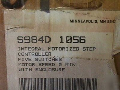 New honeywell motorized step controller S984D 1056 hvac 