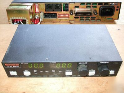 Sorensen DLM20-30 dlm 20-30 dc power supply w/ gpib