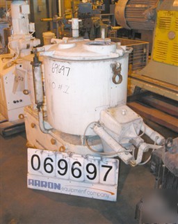 Used: henschel high intensity mixer, type FM150D, 5 cu