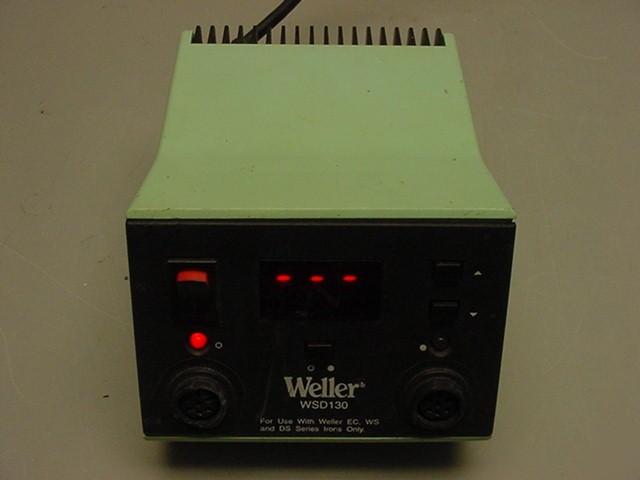 Weller WSD130 dual soldering station silver series 