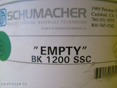 Schumacher bk 1200 ssc buffer tank