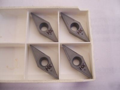 Seco carboloy carbide inserts vbmt 331-F2 grade hx