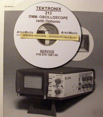 Tektronix 213 dmm & oscilloscope service manual