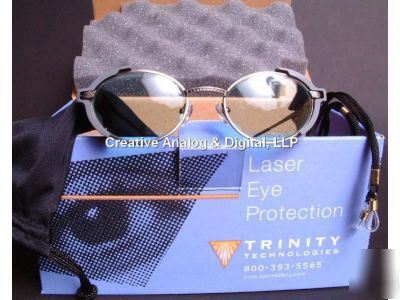 Trinity high visibility laser eye protection