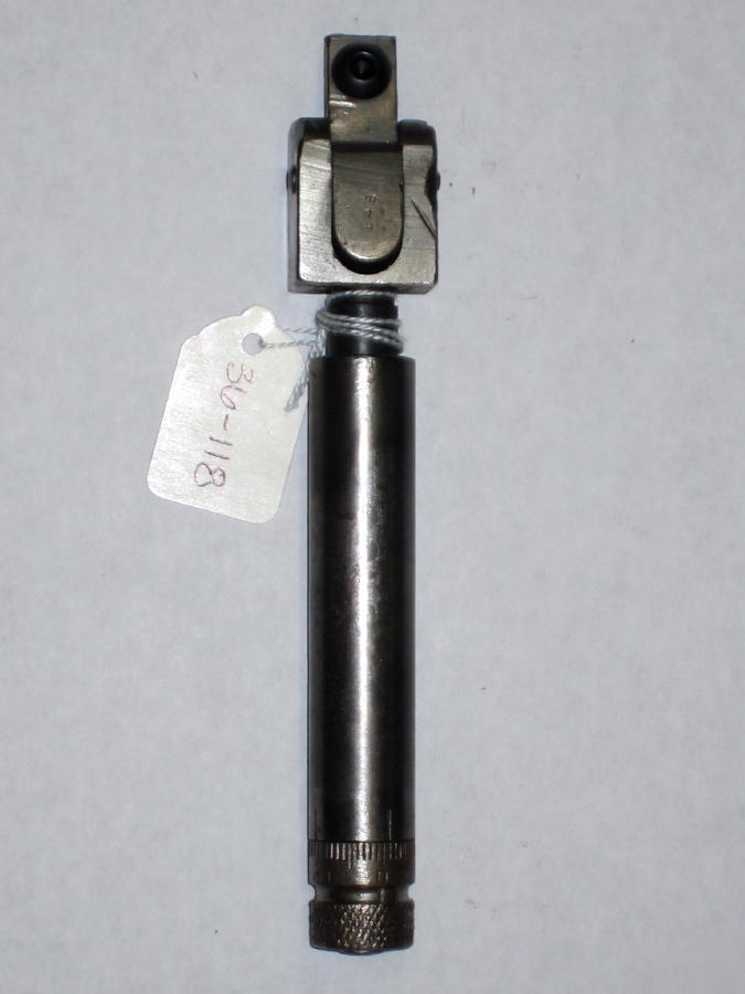 Cincinnati tool & cutter micrometer adjusted toothrest