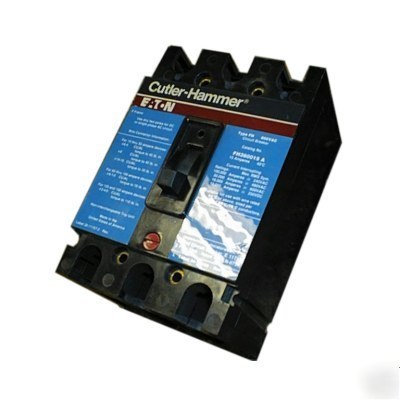 Cutler hammer 90 amp 600 volt circuit breaker FH360090A