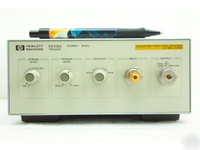 Hewlett packard hp 54118A 500 mhz - 18GHZ trigger