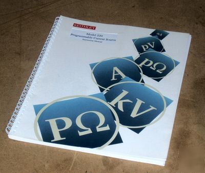Keithley 220 operation & service manual 901-01 rev.g