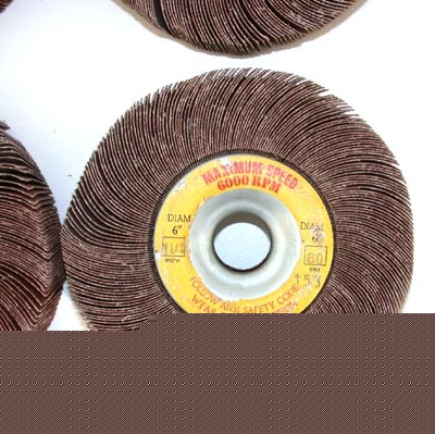 Lot of 8 flap wheels-6 x 1-1/2 80 grit wheel