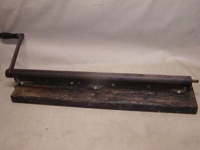 Sheet metal roller 1/2