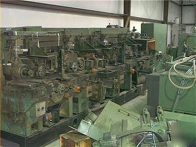 Wadkin/robinson m series 6 head machine 26-142 fpm