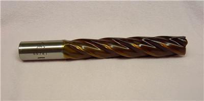 New osg end mill #55741 dia 7/8 oal 7-1/4 -4- flutes 